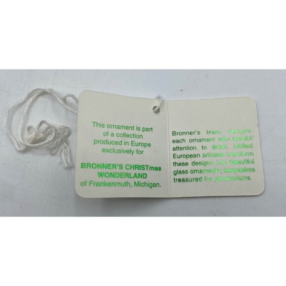 Bronner’s Handcrafted Red & Gold Heart Ornament Holiday Christmas Decor - Picture 11 of 16